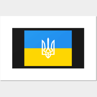 Ukraine Flag Posters and Art